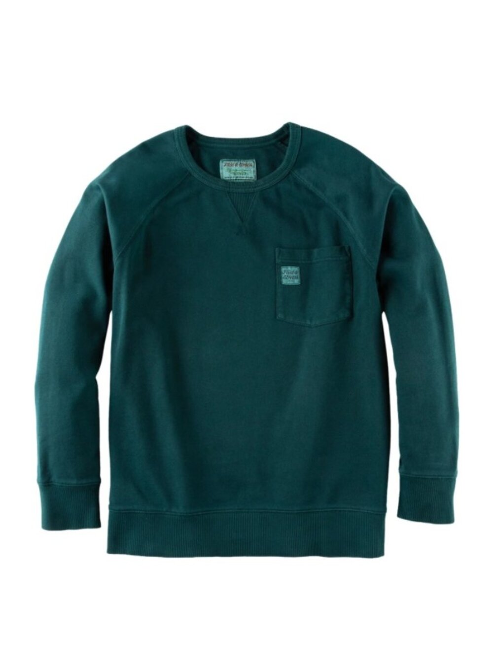Field & Stream Men's Holloa French Terry Crew | XX-Large | Pine | NWT